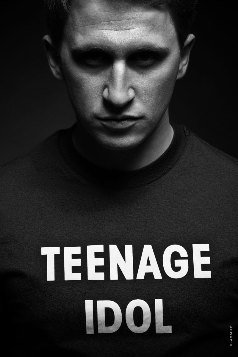 # 01 Teenage Idol / Фотопортрет Оскара Кучеры — кумира молодежи