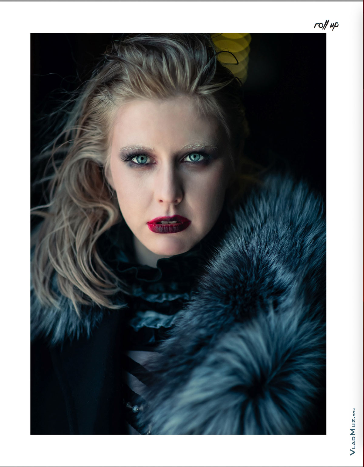 Фото девушки-модели в образе новой девушки Джейкоба Блэка из серии фотографий для журнала Roll Up Magazine